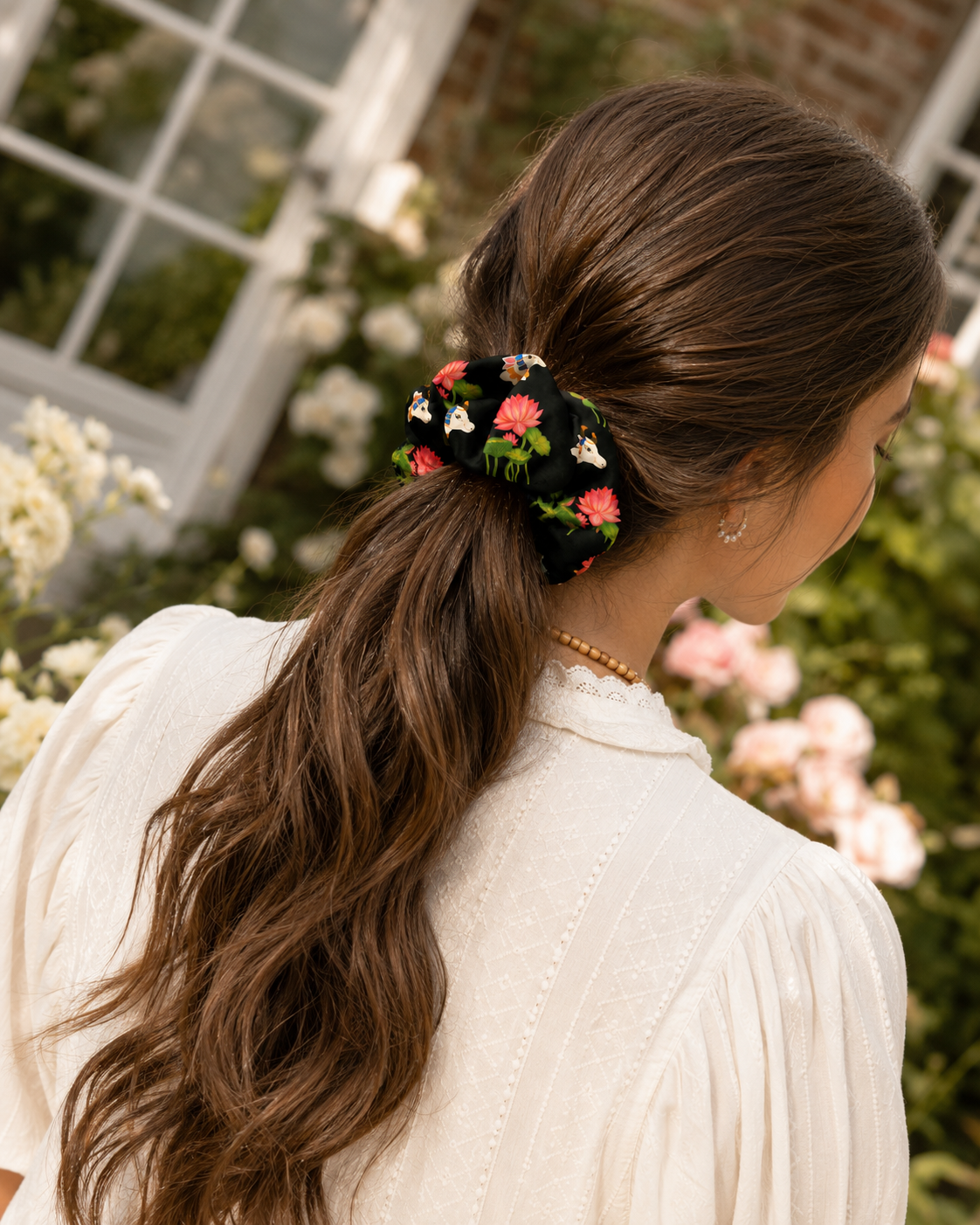 Vrindavan Nights scrunchie