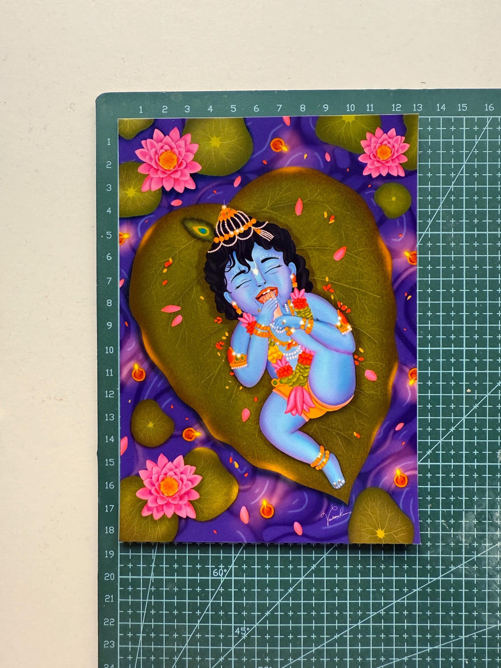 Krishna art print combo - Image 6