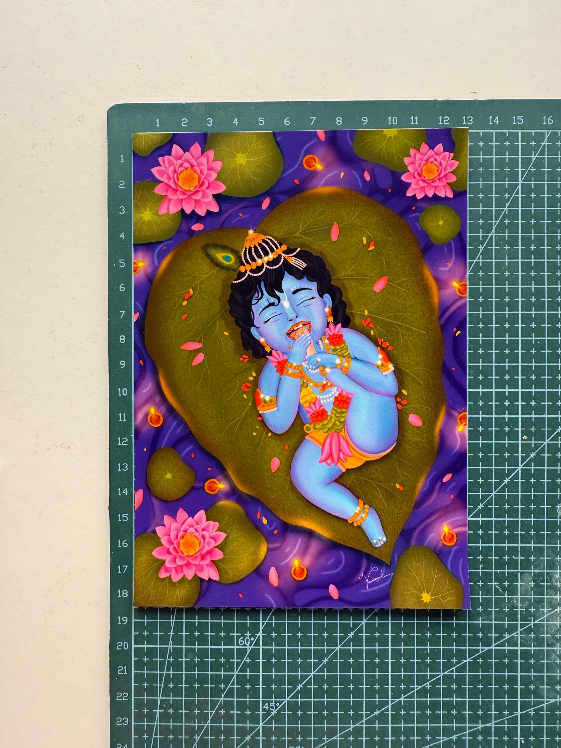 Krishna art print combo - Image 6
