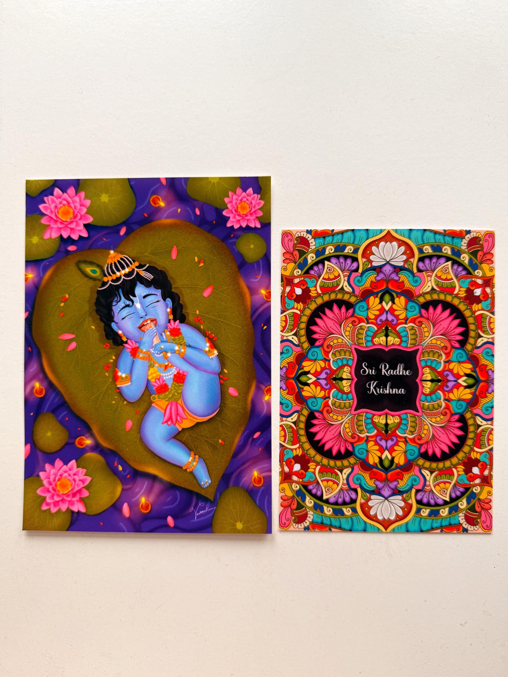 Krishna art print combo - Image 2