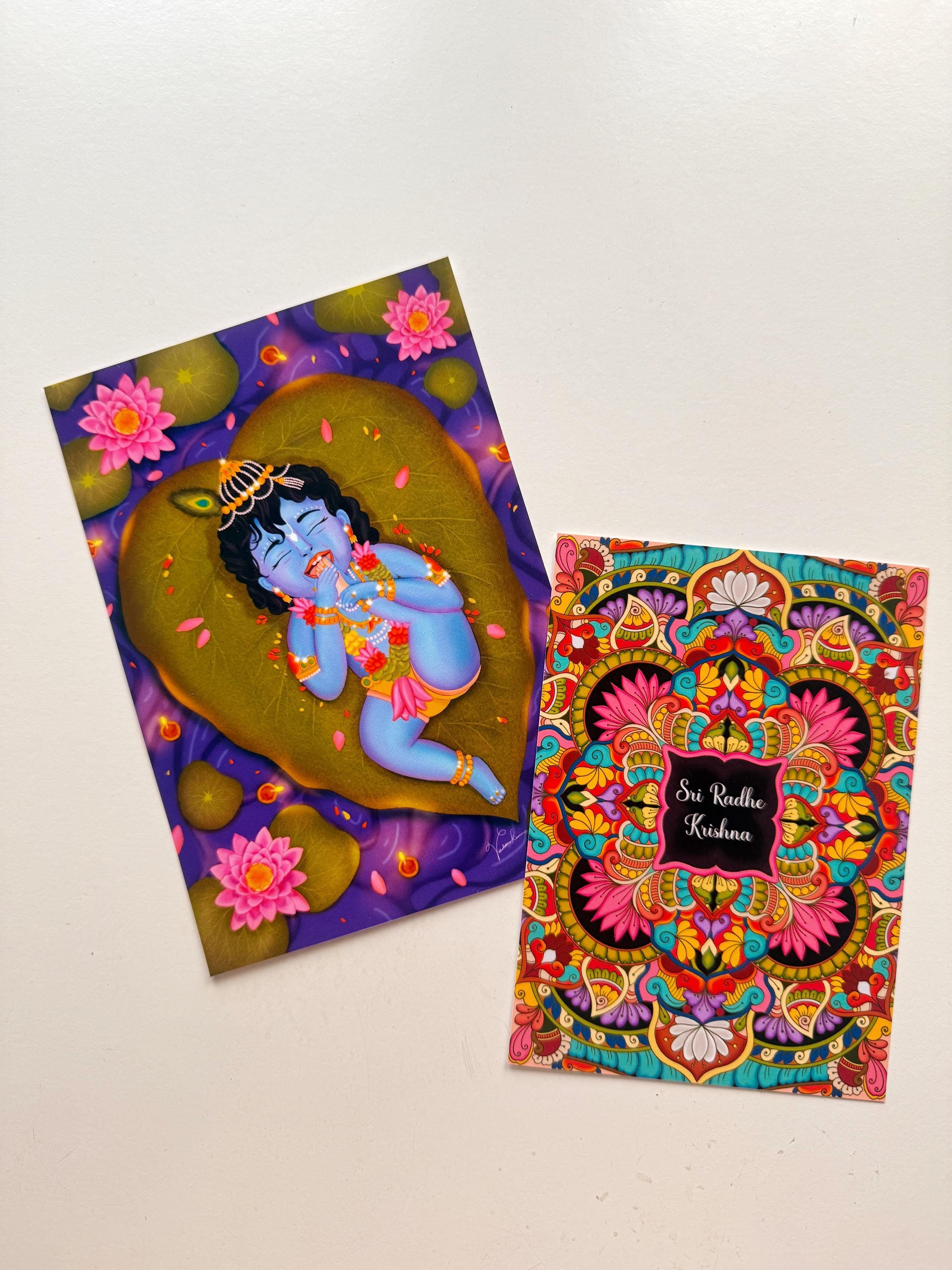 Krishna art print combo - Image 3