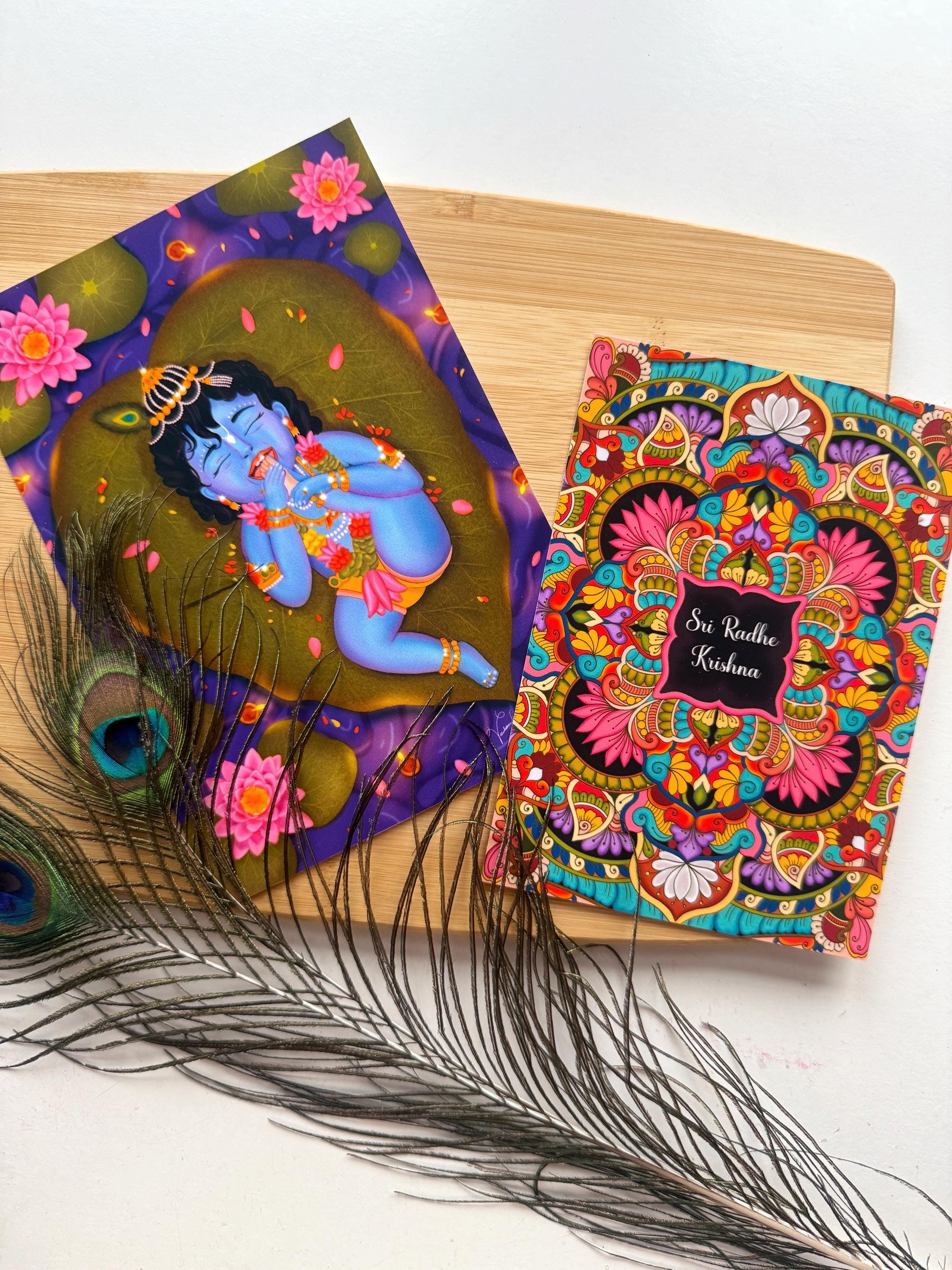 Krishna art print combo - Image 1