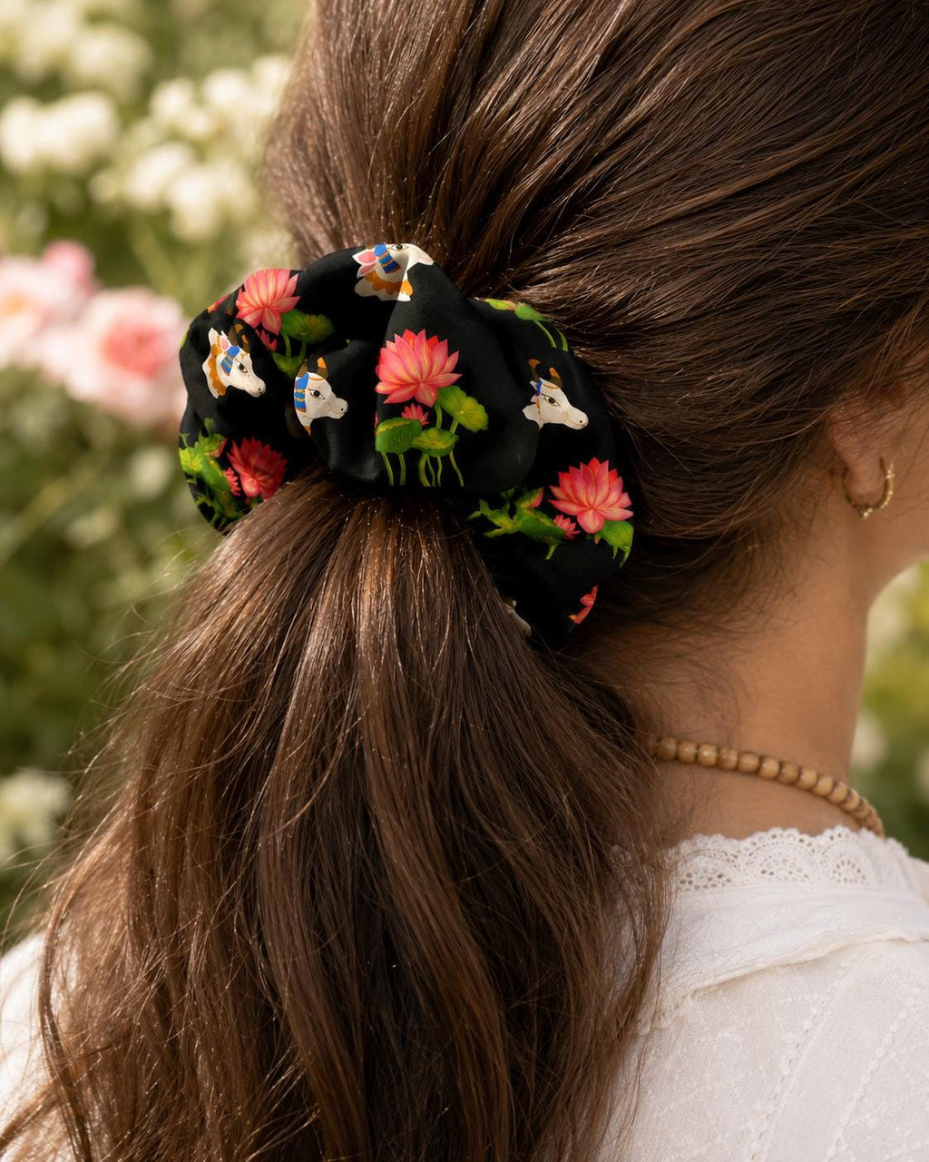 Vrindavan Nights scrunchie - Image 7